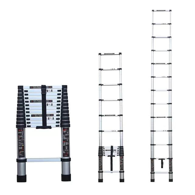 Aluminum alloy telescopic ladder